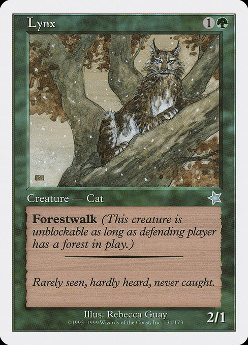 Lynx highlighted card art