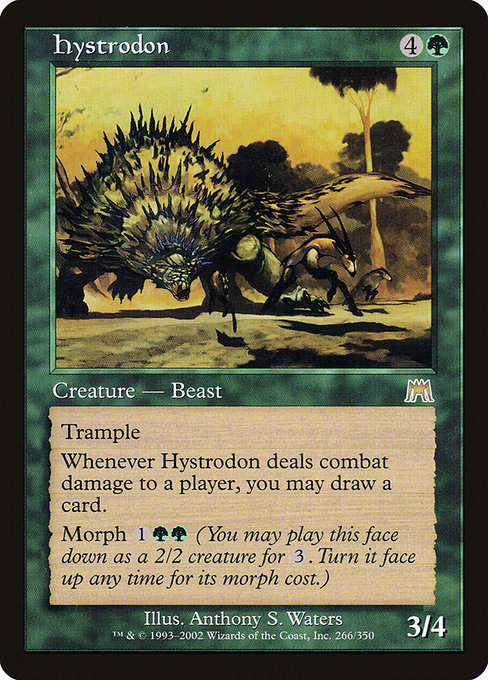 Hystrodon highlighted card art