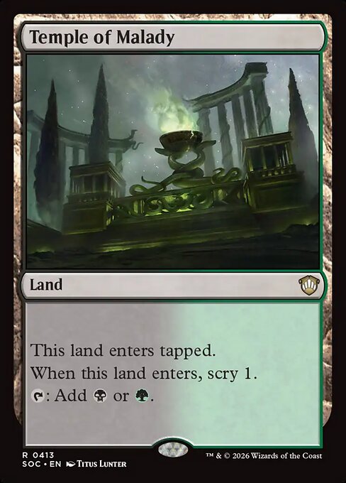 Temple of Malady highlighted card art