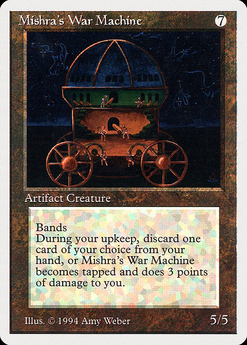 Mishra's War Machine from Summer Magic / Edgar