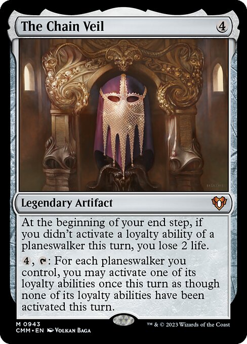 The Chain Veil from Commander Masters