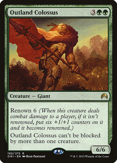 Outland Colossus from Magic Origins
