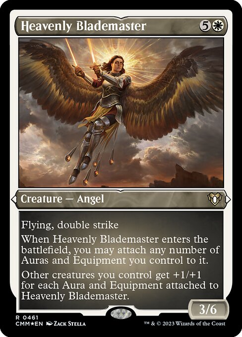 Heavenly Blademaster highlighted card art