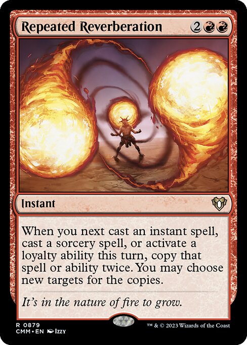 Repeated Reverberation highlighted card art