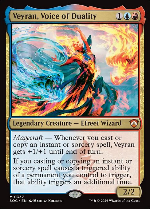 Veyran, Voice of Duality from Secrets of Strixhaven Commander