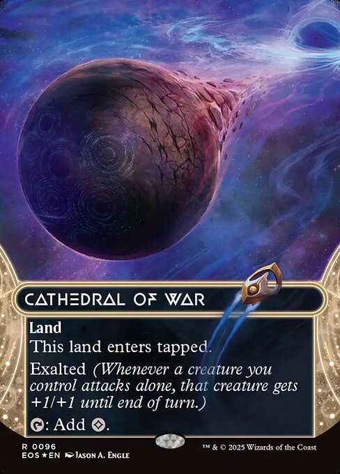 Cathedral of War highlighted card art