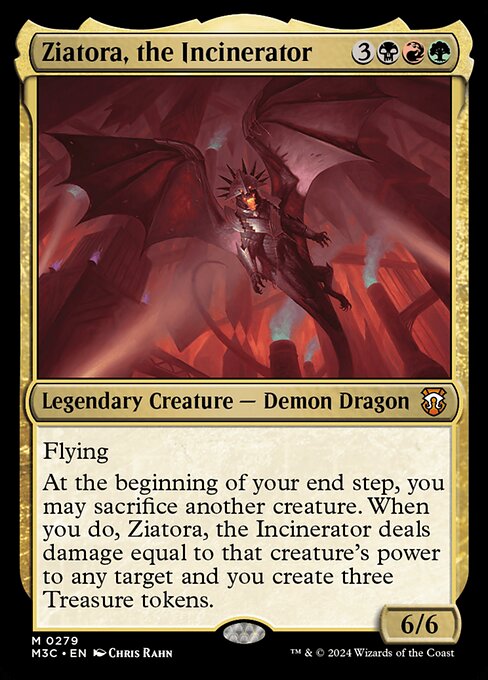 Ziatora, the Incinerator from Modern Horizons 3 Commander