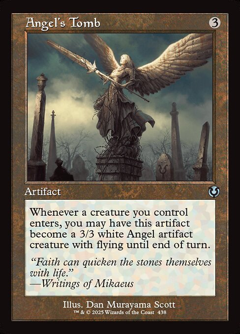 Angel's Tomb highlighted card art