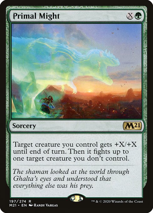 Primal Might from Core Set 2021