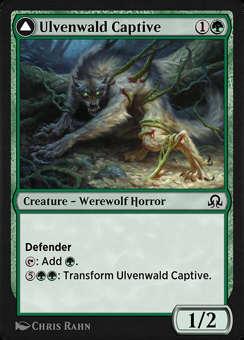 Ulvenwald Captive // Ulvenwald Abomination from Shadows over Innistrad Remastered