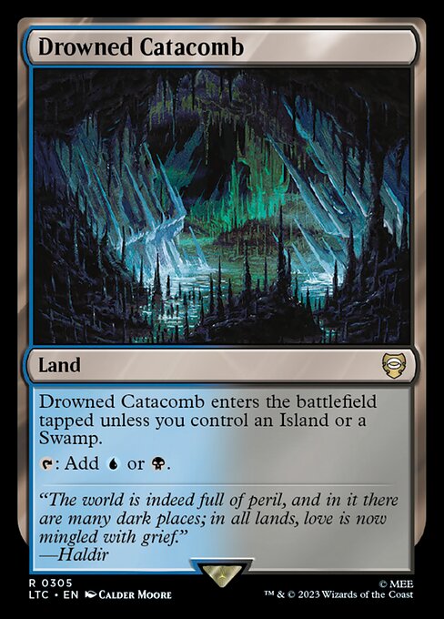 Drowned Catacomb from Tales of Middle-earth Commander
