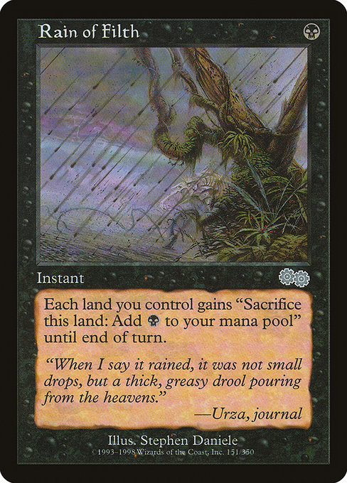 Rain of Filth from Urza's Saga