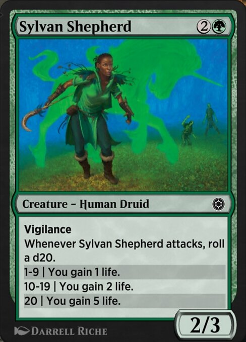 Sylvan Shepherd highlighted card art