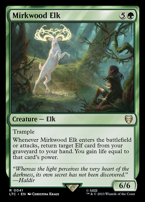 Mirkwood Elk from Tales of Middle-earth Commander