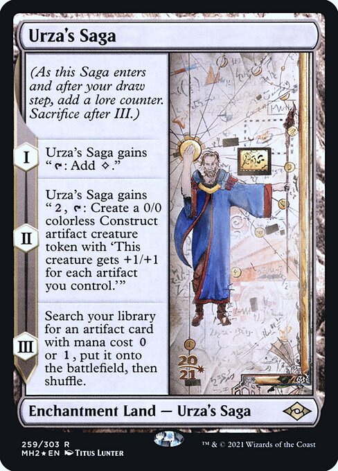 Urza's Saga from Modern Horizons 2 Promos