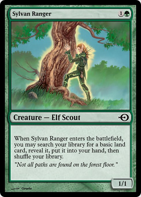 Sylvan Ranger from Magic Online Promos