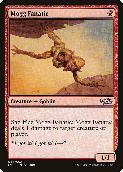 Mogg Fanatic from Duel Decks Anthology: Elves vs. Goblins