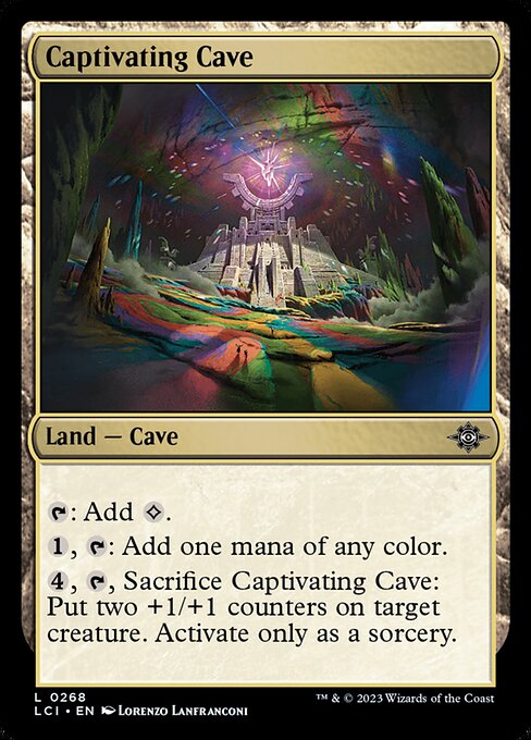 Captivating Cave highlighted card art