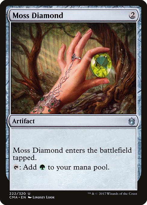 Moss Diamond from Commander Anthology