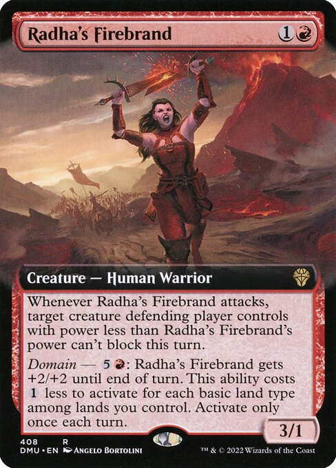 Radha's Firebrand from Dominaria United