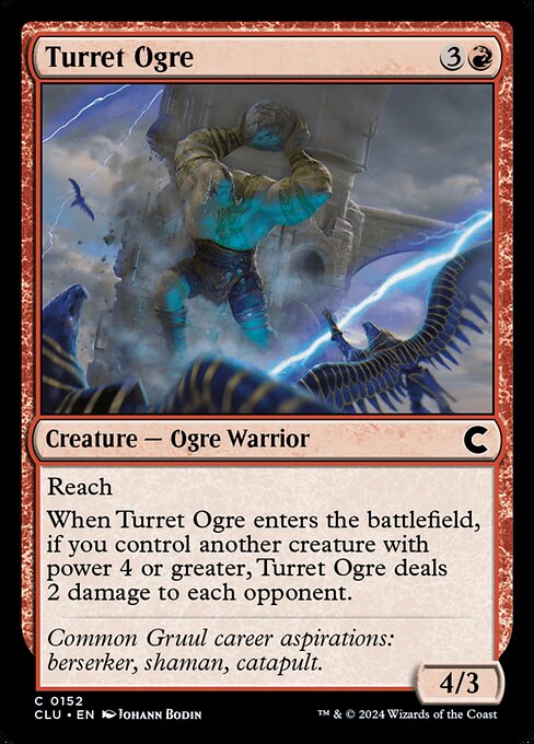 Turret Ogre highlighted card art
