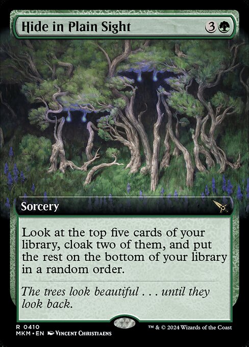 Hide in Plain Sight highlighted card art