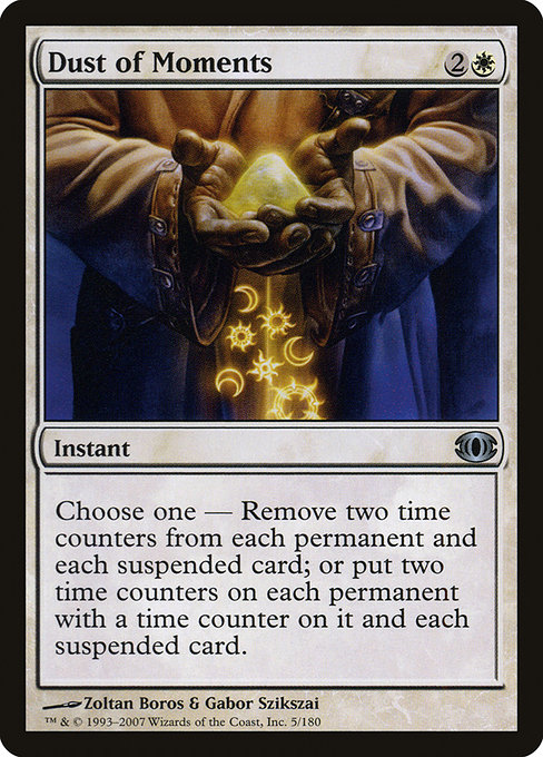 Dust of Moments highlighted card art