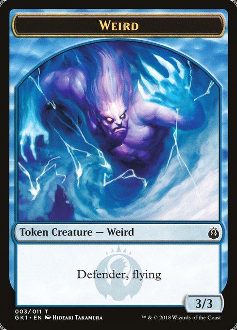 Weird // Goblin from GRN Guild Kit Tokens