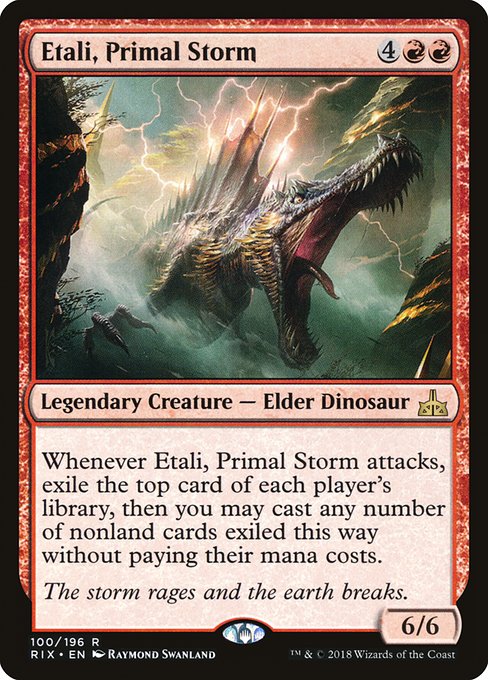 Etali, Primal Storm from Rivals of Ixalan