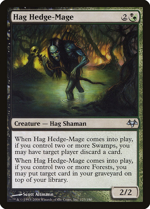 Hag Hedge-Mage highlighted card art