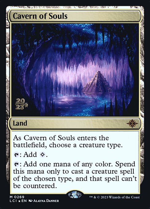 Cavern of Souls from The Lost Caverns of Ixalan Promos