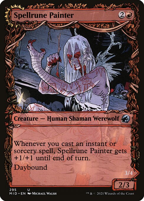 Spellrune Painter // Spellrune Howler from Innistrad: Midnight Hunt