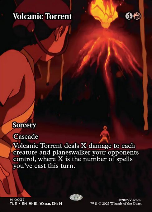 Volcanic Torrent from Avatar: The Last Airbender Eternal