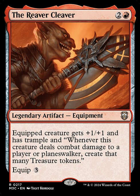 The Reaver Cleaver from Modern Horizons 3 Commander