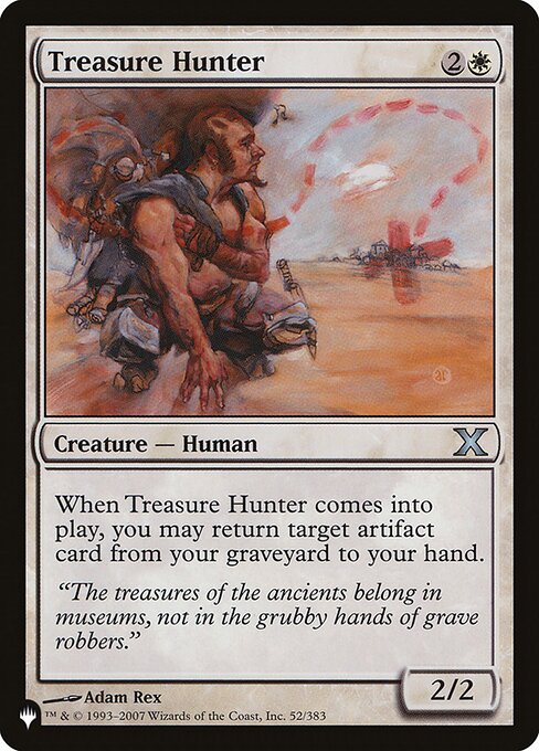 Treasure Hunter highlighted card art