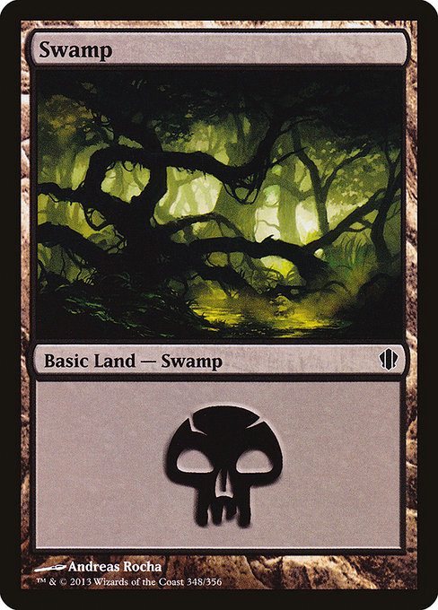 Swamp from Commander 2013