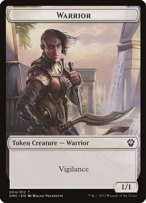 Warrior from Dominaria United Commander Tokens