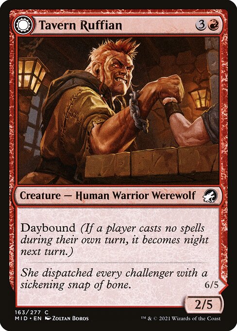 Tavern Ruffian // Tavern Smasher from Innistrad: Midnight Hunt