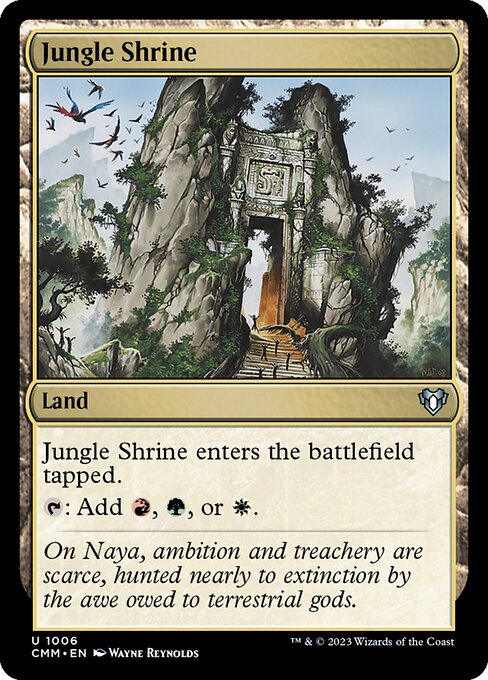 Jungle Shrine from Commander Masters