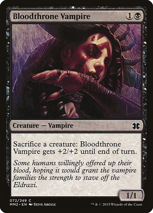 Bloodthrone Vampire from Modern Masters 2015