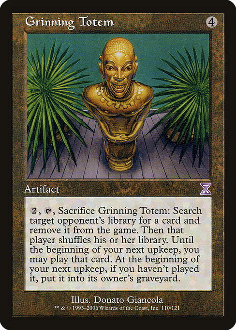 Grinning Totem highlighted card art