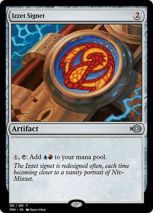 Izzet Signet from Magic Online Promos