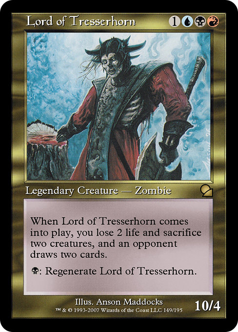 Lord of Tresserhorn highlighted card art