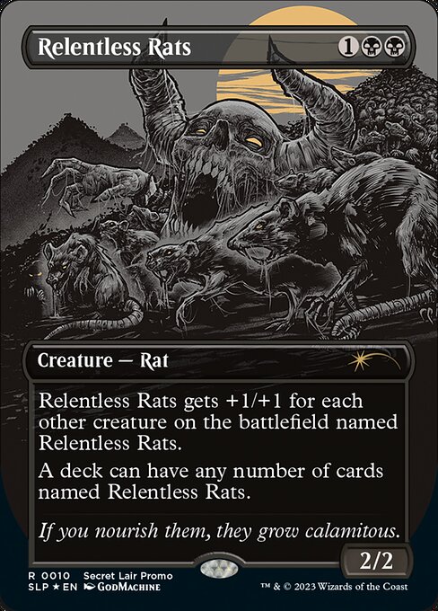 Relentless Rats from Secret Lair Promo