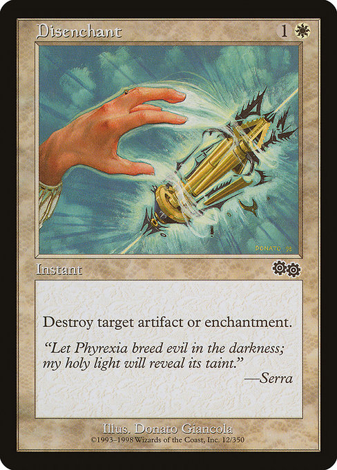 Disenchant from Urza's Saga