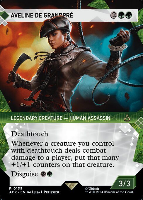 Aveline de Grandpré highlighted card art