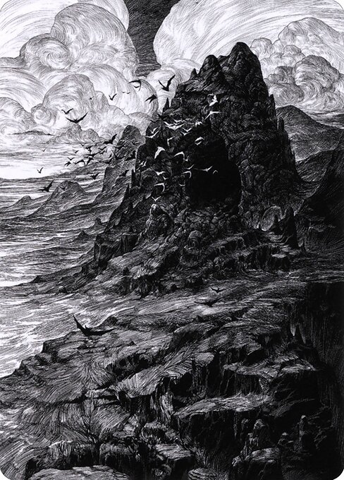 Mountain // Mountain from Crimson Vow Art Series