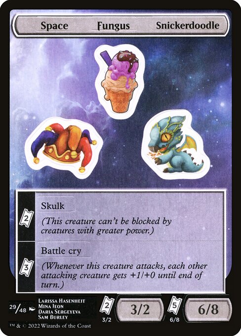 Space Fungus Snickerdoodle highlighted card art