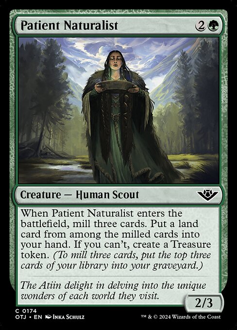 Patient Naturalist highlighted card art