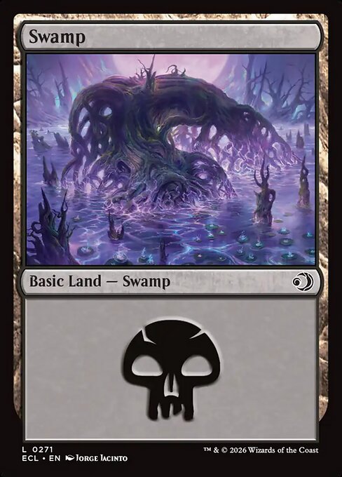 Swamp from Lorwyn Eclipsed